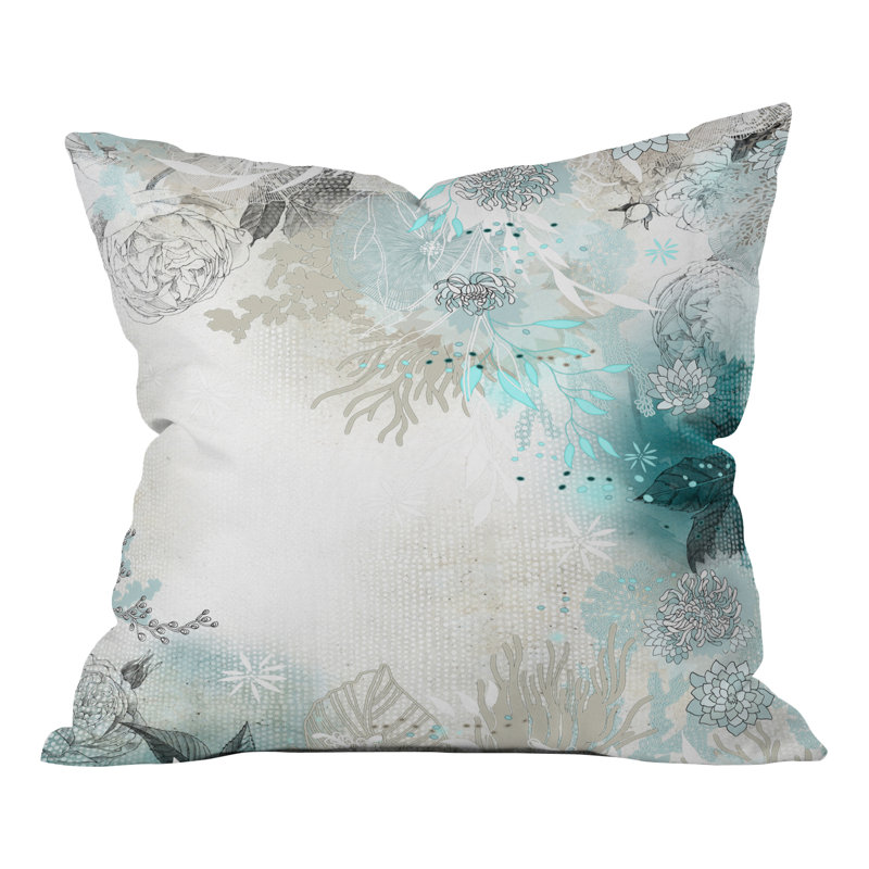 East Urban Home Seafoam Throw Pillow & Reviews Wayfair